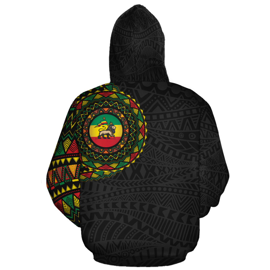 African Hoodie Masterpiece Ethiopia Lion Of Judah Hoodie