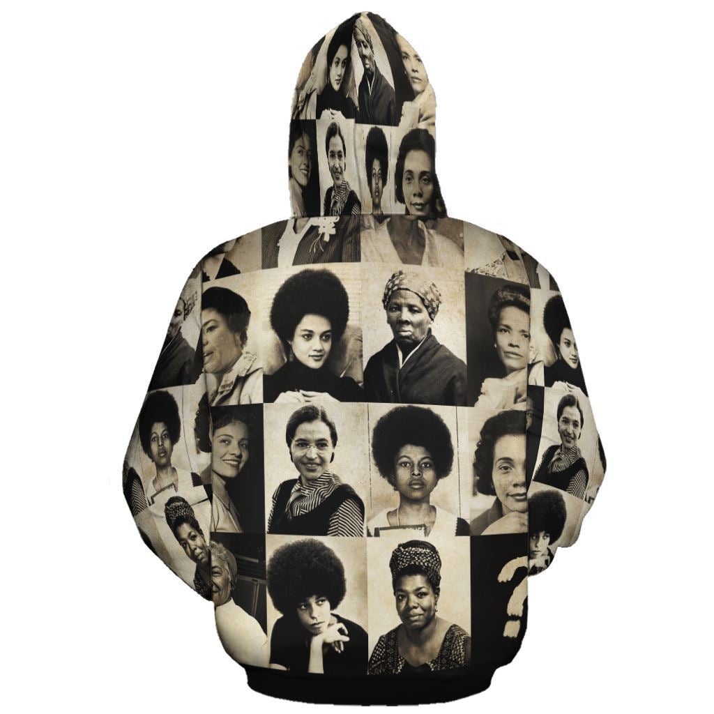 African Hoodie Female Civil Rights Leaders Hoodie