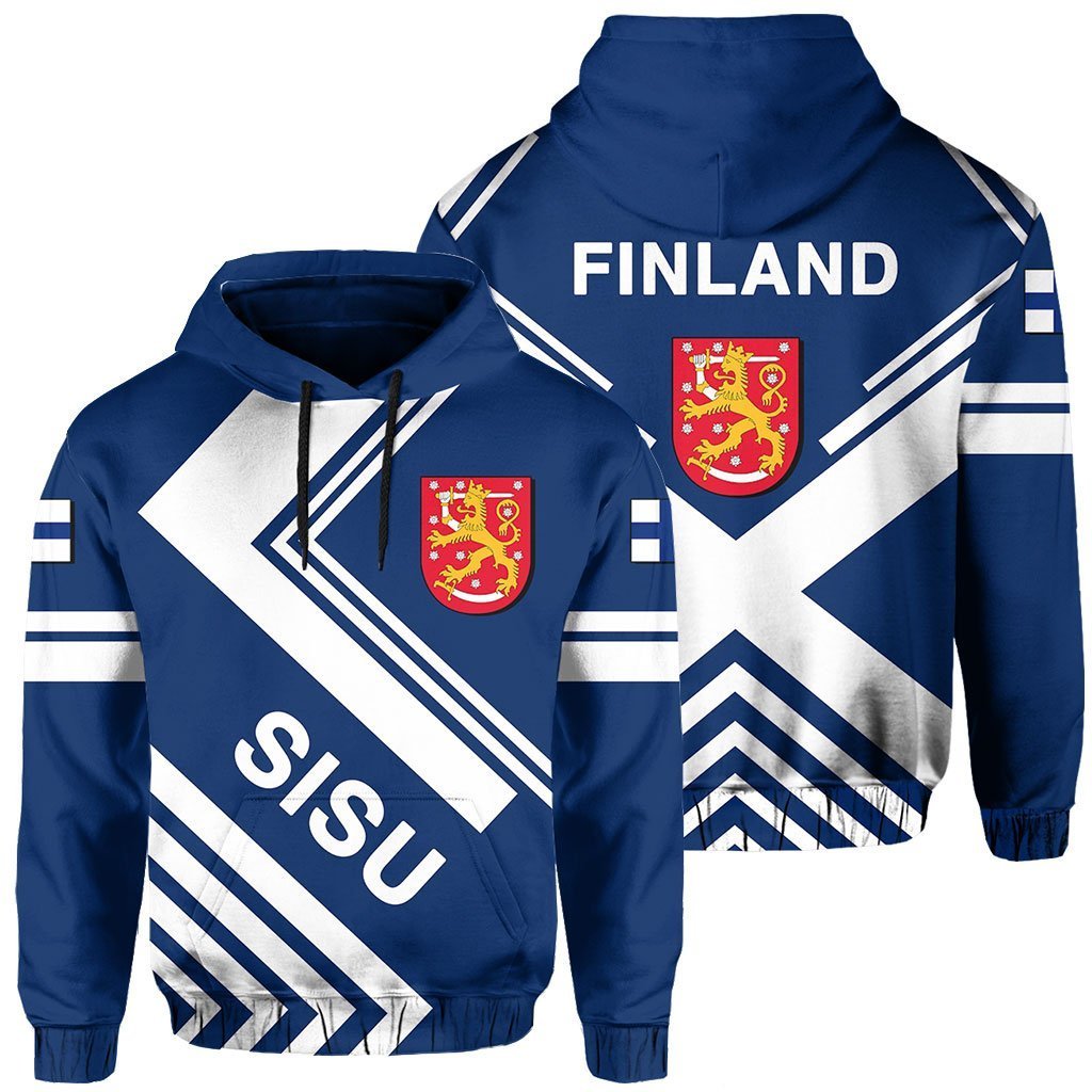Finland Hoodie Sport Style Suomi