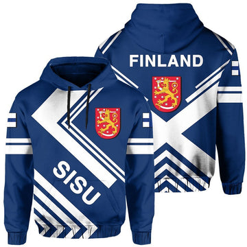Finland Hoodie Sport Style Suomi