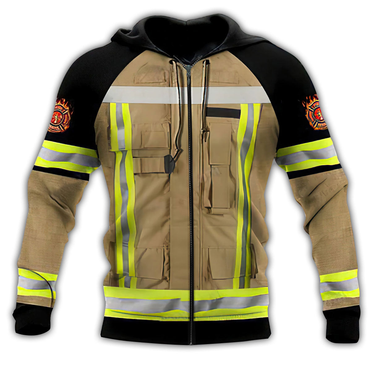 Firefighter Uniform Personalized Hoodie