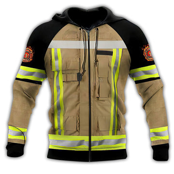 Firefighter Uniform Personalized Hoodie