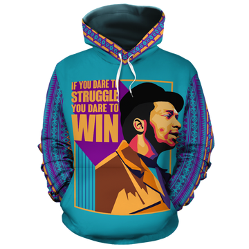 African Hoodie FRed Hampton Pop ArHoodie