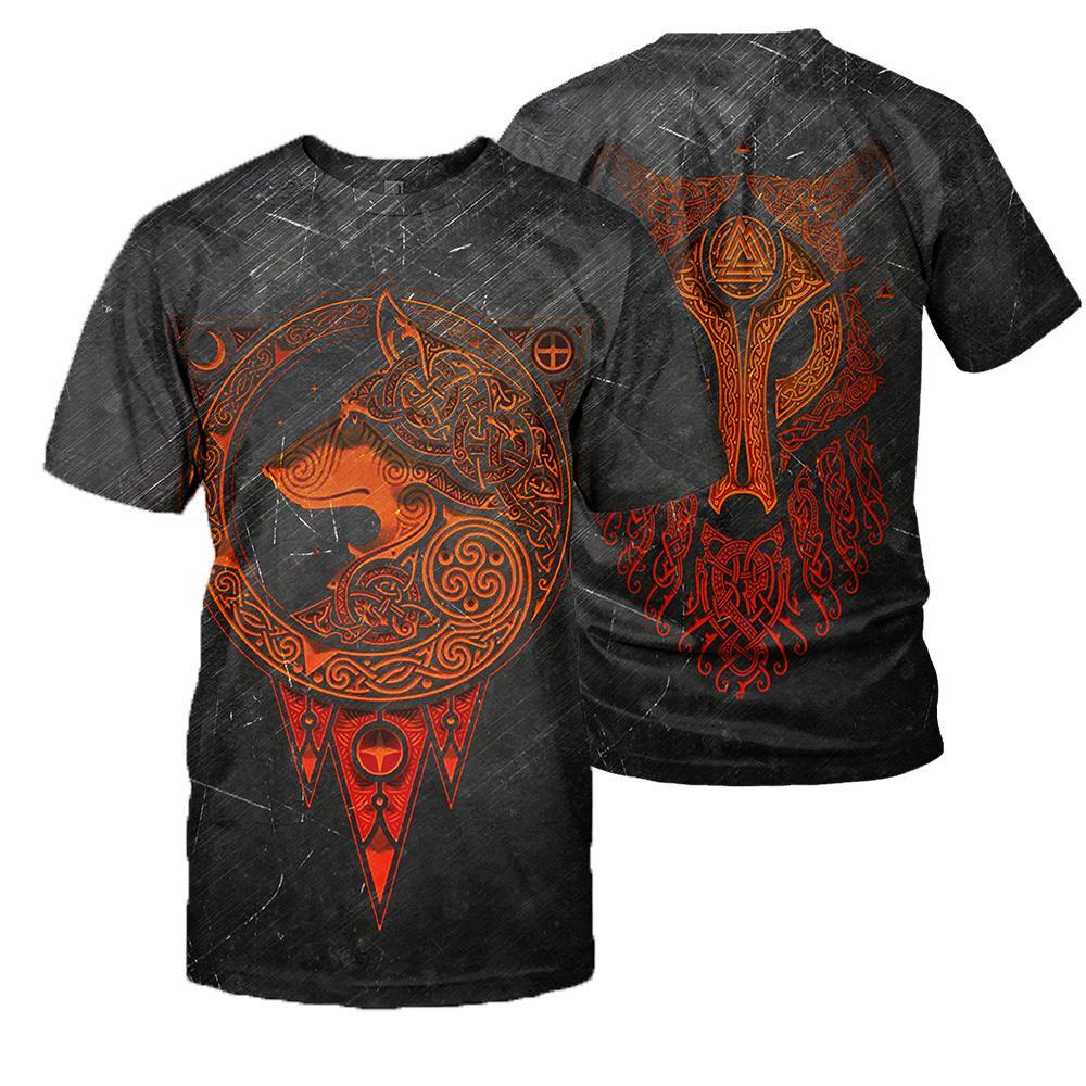 Viking All Over Printed Hoodie For Men and Women 64 RLT12