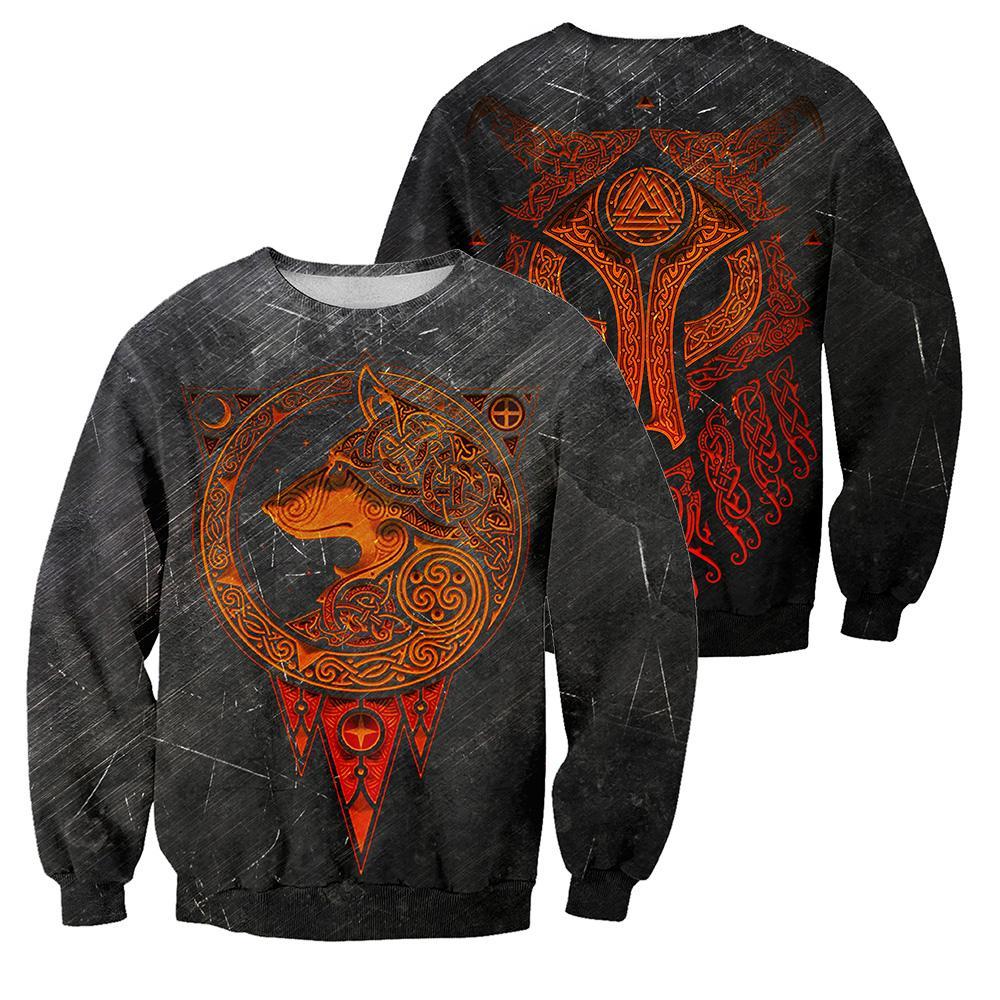 Viking All Over Printed Hoodie For Men and Women 64 RLT12
