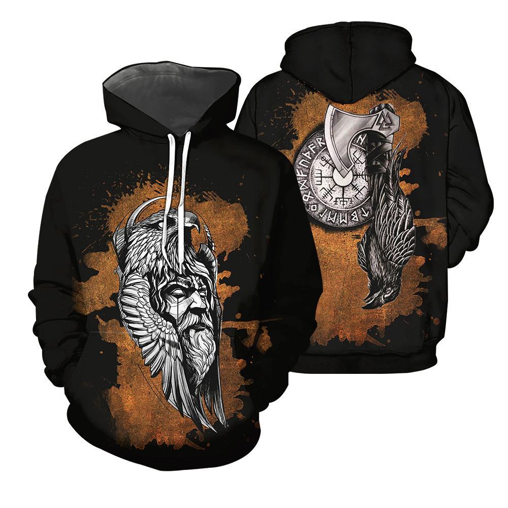 Viking Pullover Hoodie Men and Women 65 RLT12