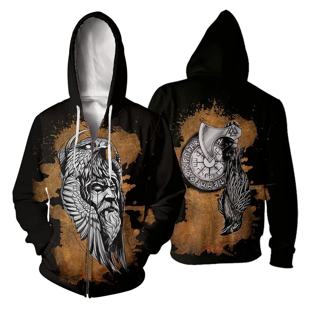 Viking All Over Printed Hoodie For Men and Women 65 RLT12