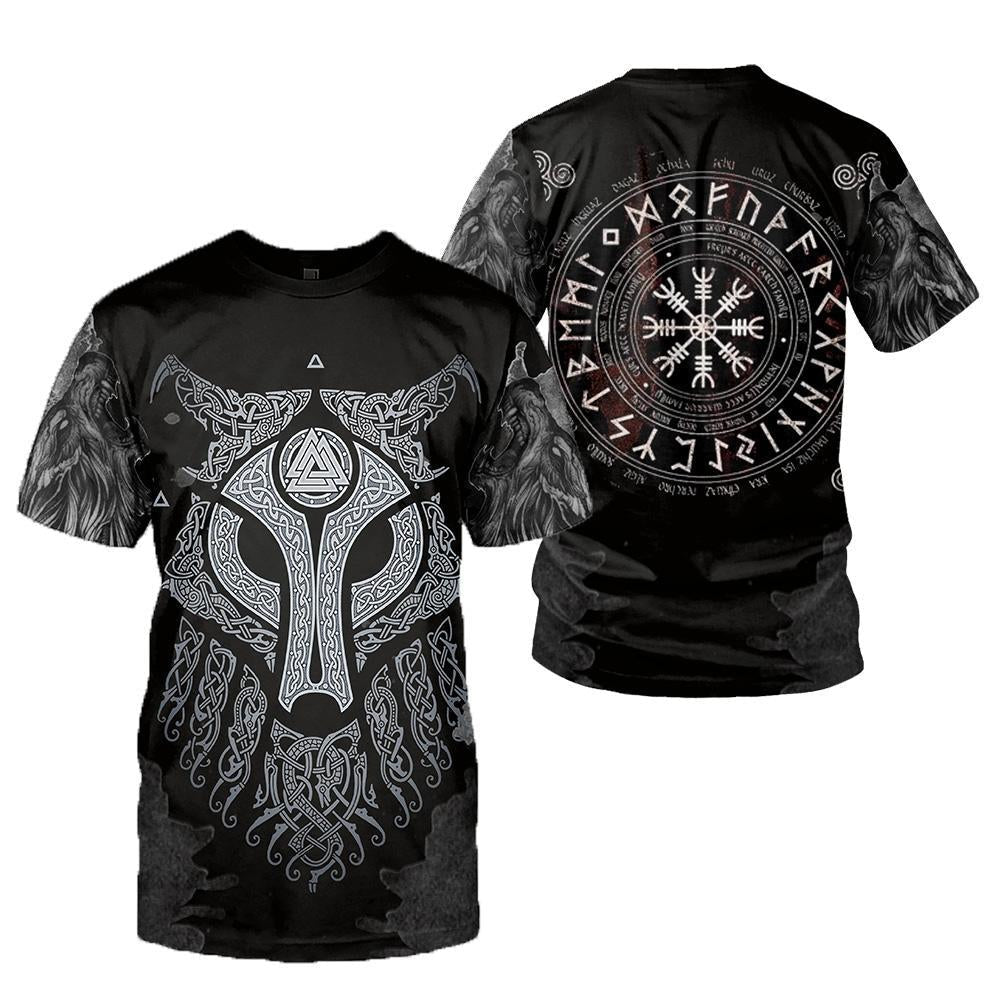 Viking All Over Printed Hoodie For Men and Women 66 RLT12