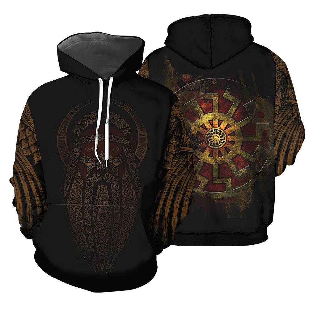 Viking Pullover Hoodie Men and Women 67 RLT12