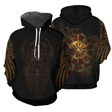 Viking Pullover Hoodie Men and Women 67 RLT12