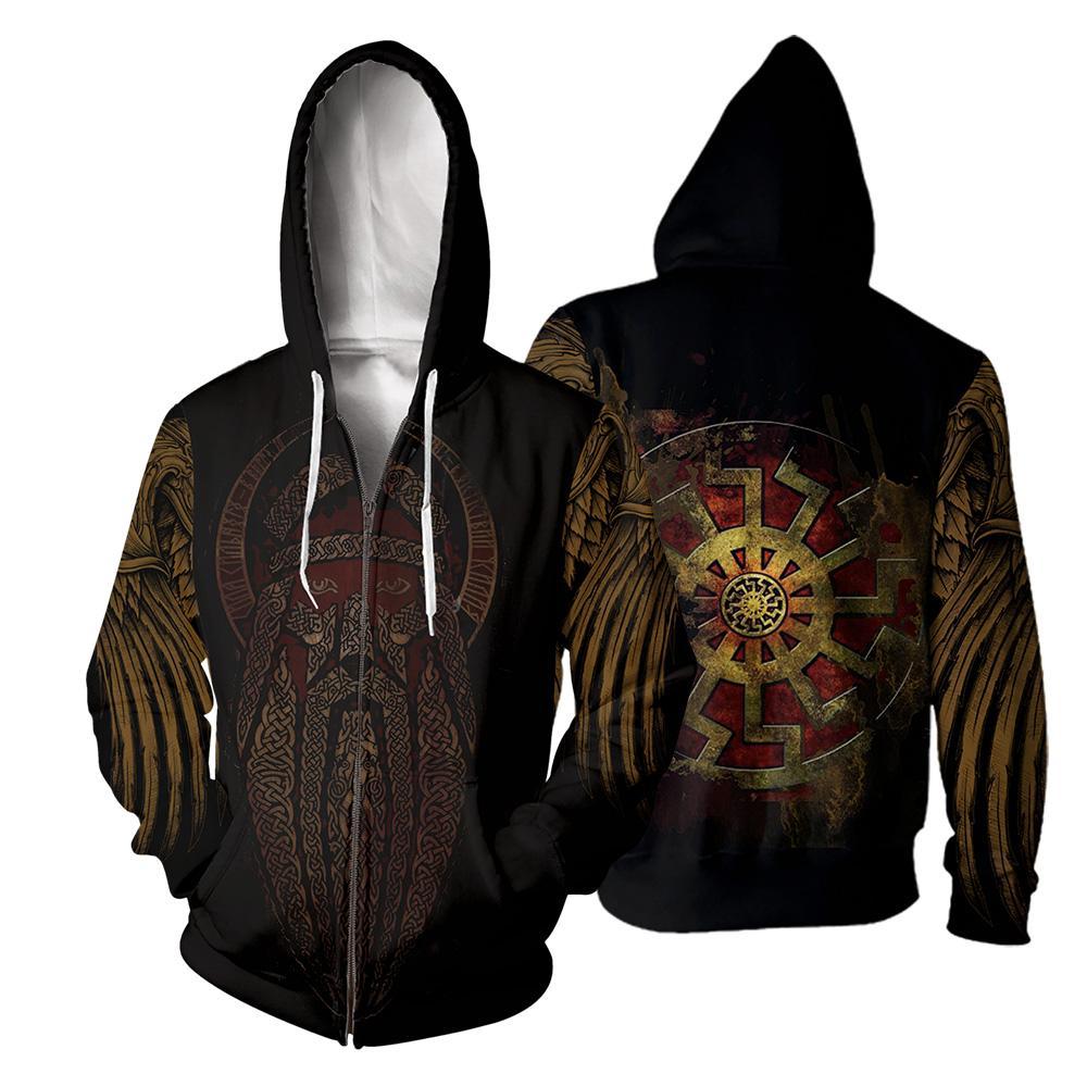Viking All Over Printed Hoodie For Men and Women 67 RLT12