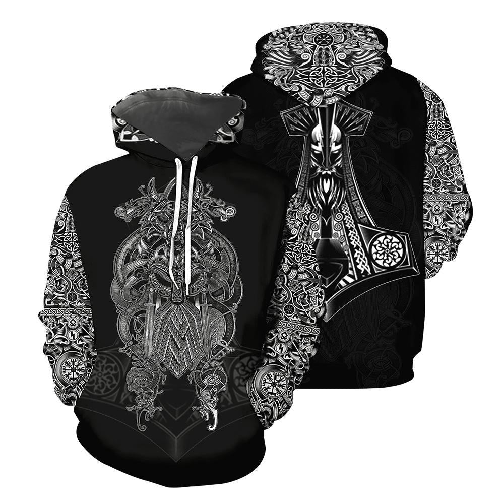 Viking Pullover Hoodie Men and Women 68 RLT12