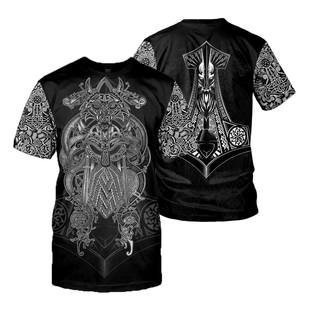 Viking All Over Printed Hoodie For Men and Women 68 RLT12