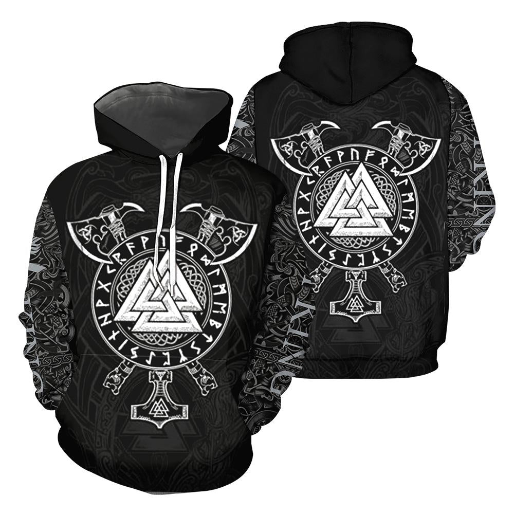 Viking Pullover Hoodie Men and Women 70 RLT12