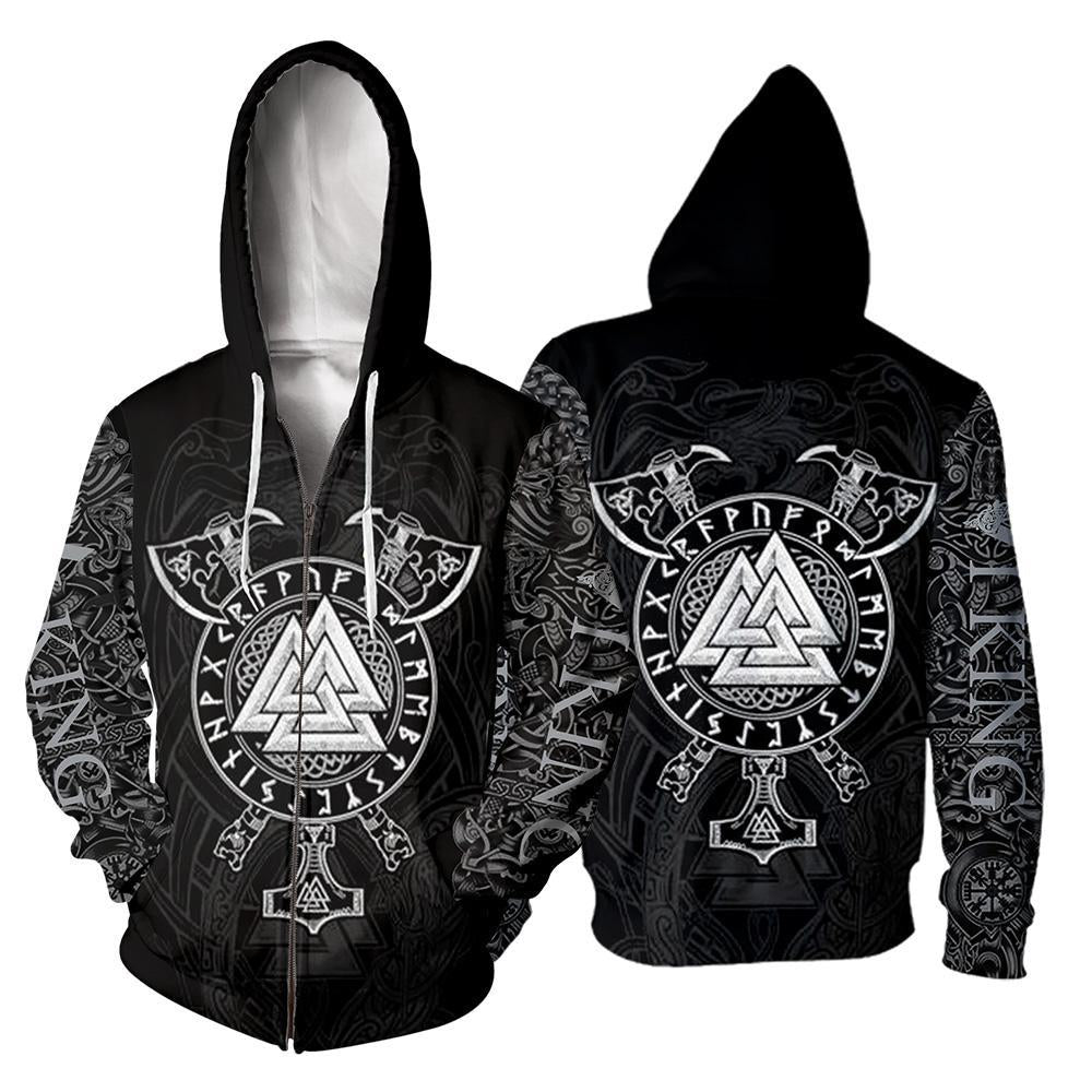 Viking All Over Printed Hoodie For Men and Women 70 RLT12
