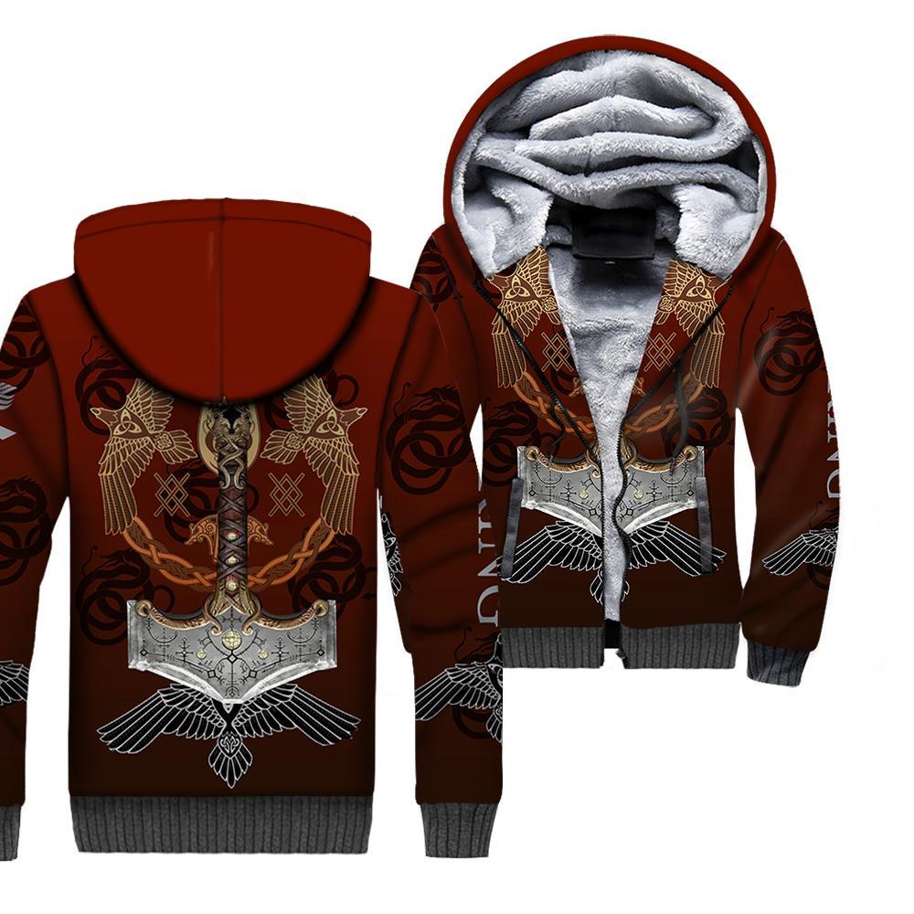Viking All Over Printed Hoodie For Men and Women 71 RLT12