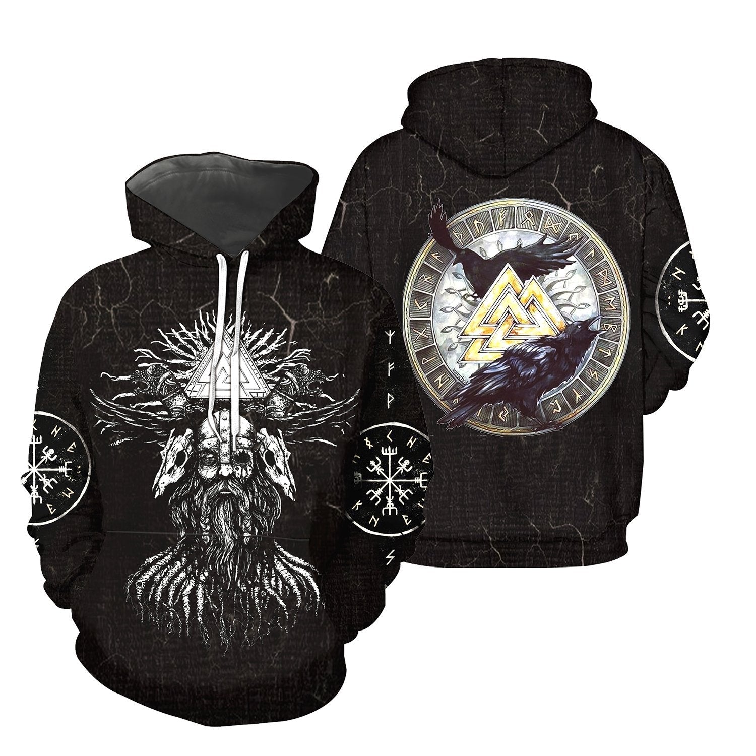 Viking Pullover Hoodie Men and Women 73 RLT12