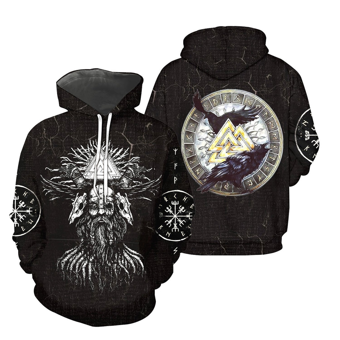 Viking All Over Printed Hoodie For Men and Women 73 RLT12