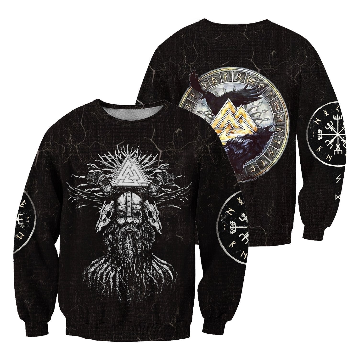 Viking All Over Printed Hoodie For Men and Women 73 RLT12