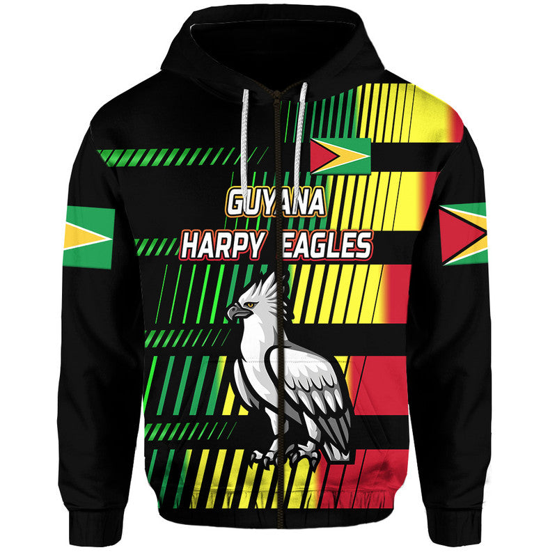 Custom Guyana Cricket Harpy Eagles Hoodie Original Style Black LT8