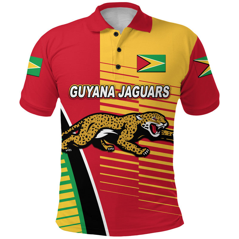 Custom Guyana Cricket Jaguars Polo Shirt Simple Style LT8