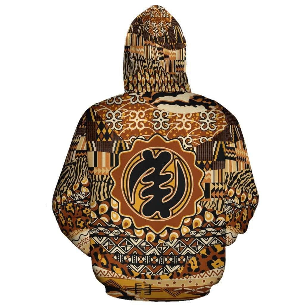 African Hoodie Gye Nyame Pullover
