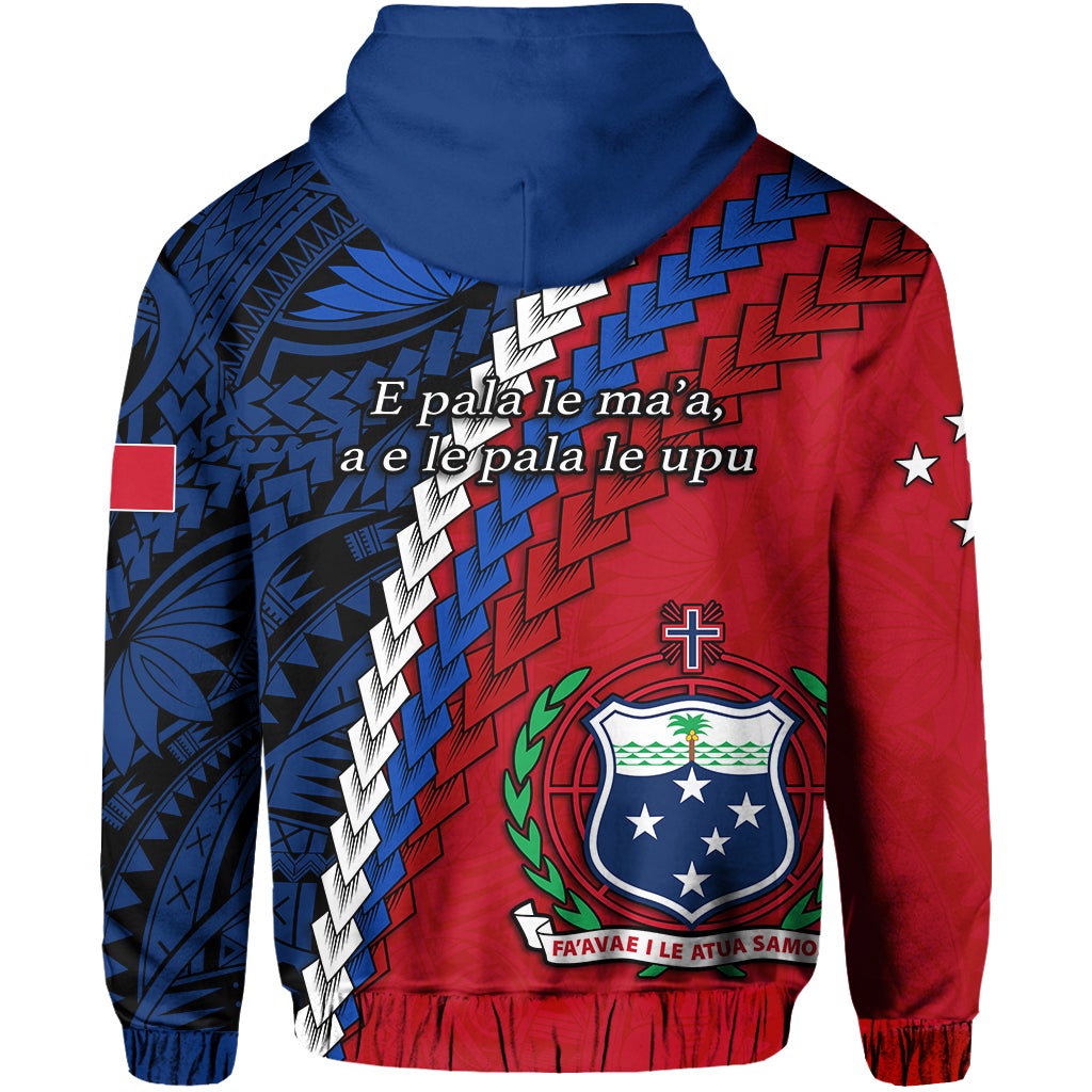 Samoa Polynesian Hoodie Quotes LT13