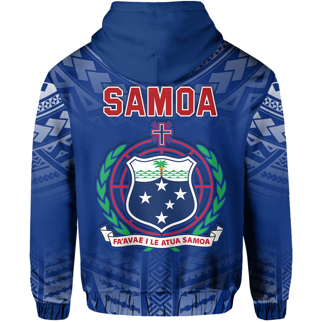 Samoa Hoodie Simple Polynesian LT13