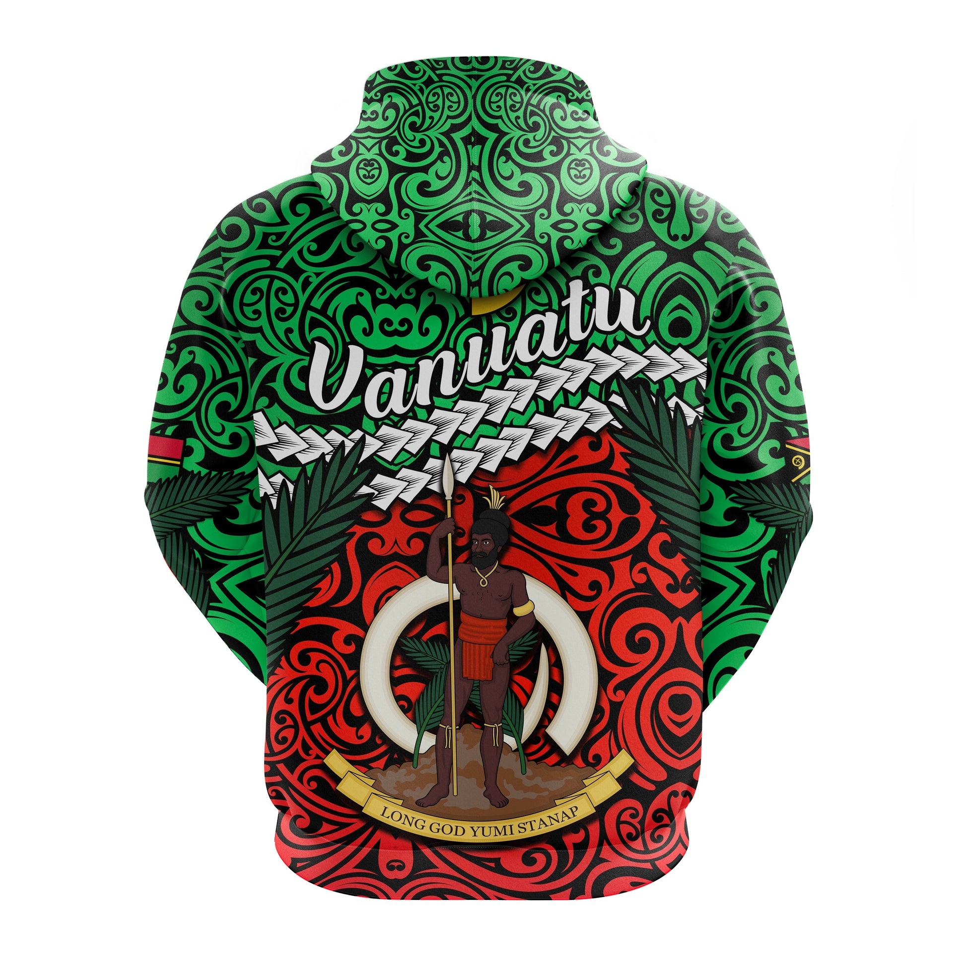 Vanuatu Zip Hoodie Simple LT13