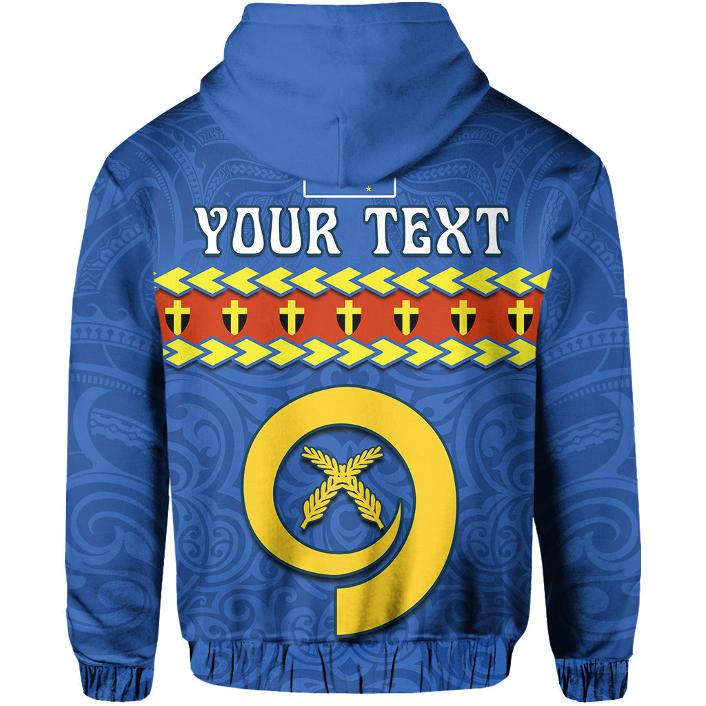 Custom Personalised Tafea Province Hoodie Vanuatu Pig Tusk Polynesian Flag Style LT14