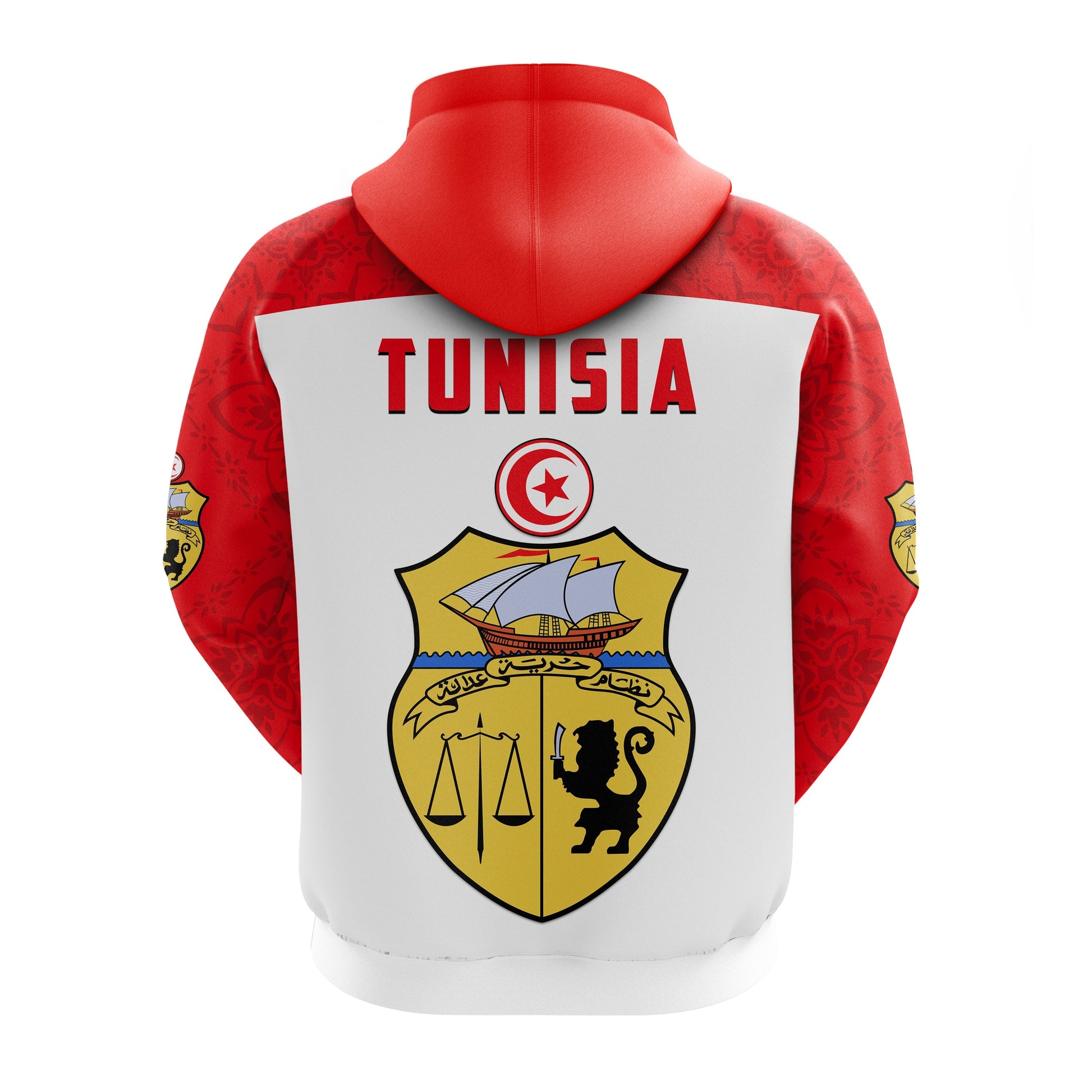 Tunisia Hoodie Tunisian Patterns Sporty Style LT13