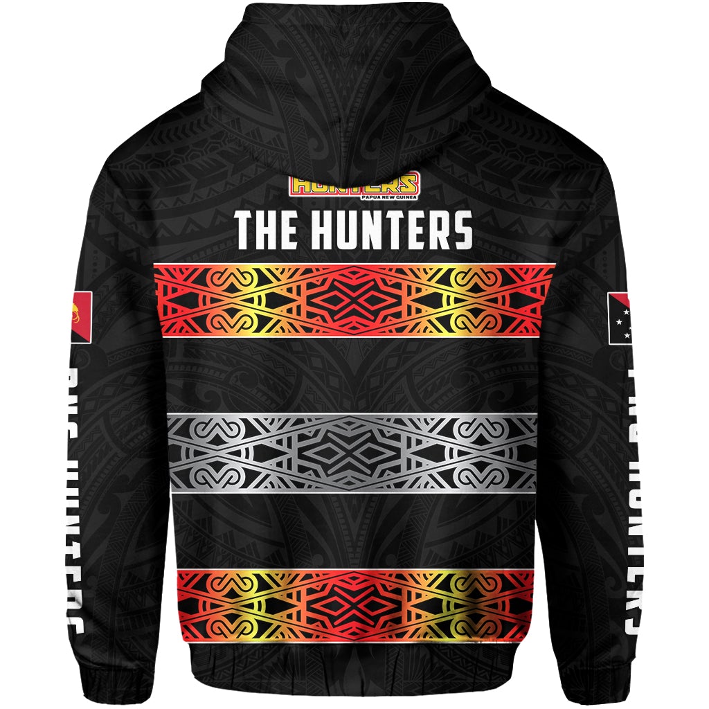 The Hunters PNG Hoodie Papua New Guinea Hunters Rugby LT13