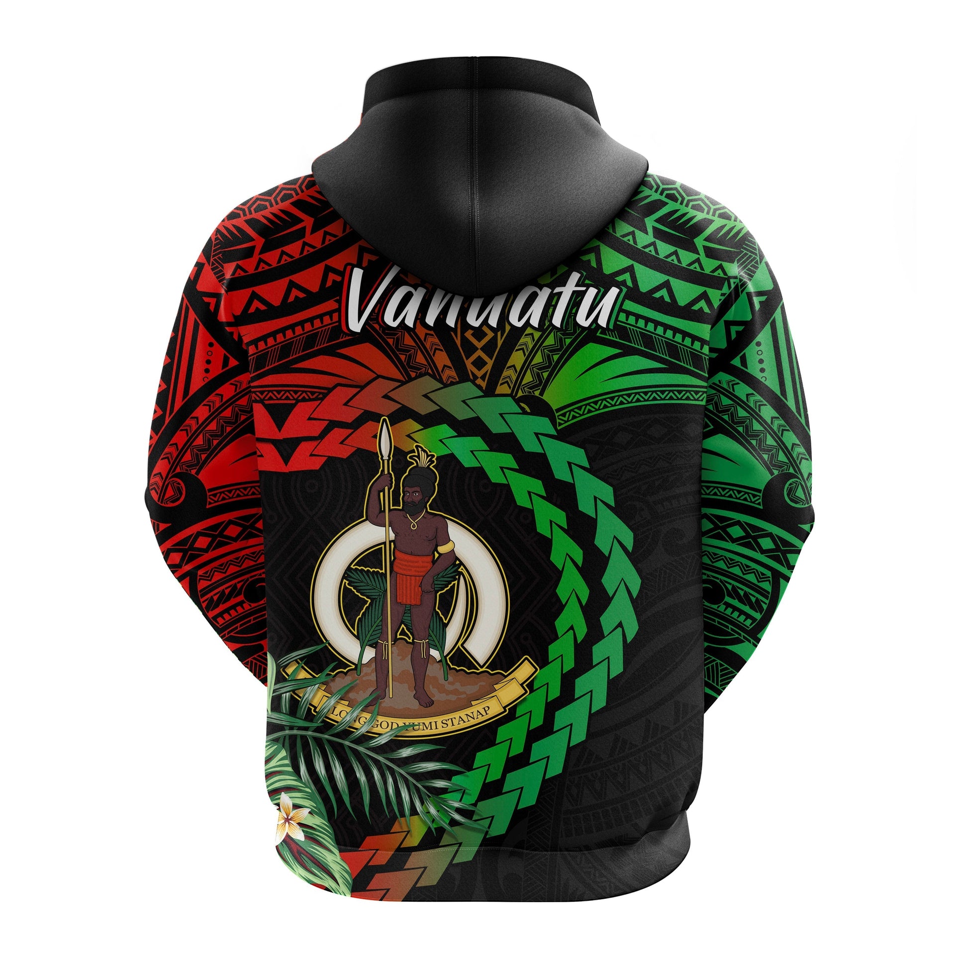 Vanuatu Heart Polynesian Zip Hoodie Turtle Sand Drawings LT13