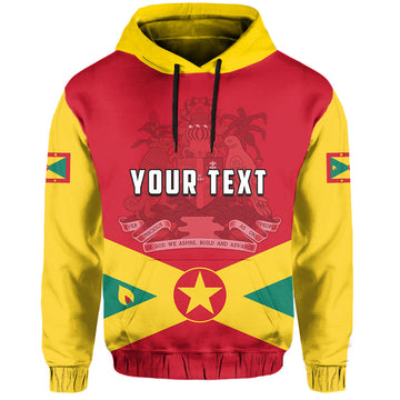 Custom Personalised Grenada Hoodie Keep Calm And Love Grenada LT13