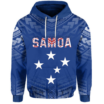 Samoa Hoodie Simple Polynesian LT13