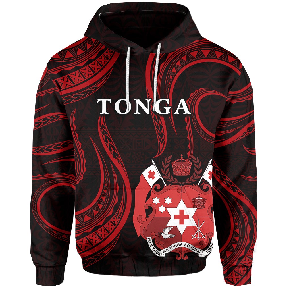 Tonga Pattern Hoodie Always Proud LT13