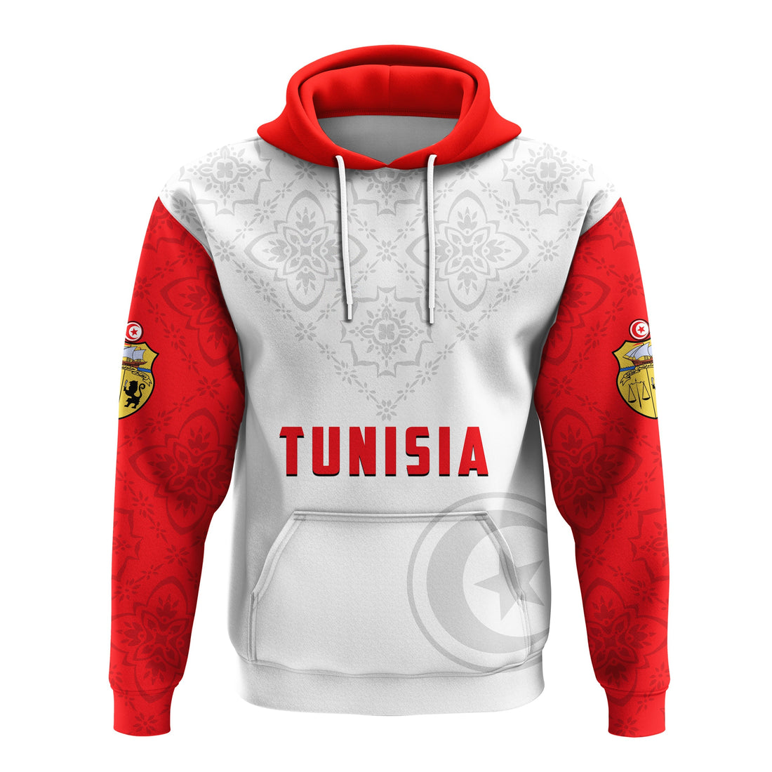 Tunisia Hoodie Tunisian Patterns Sporty Style LT13