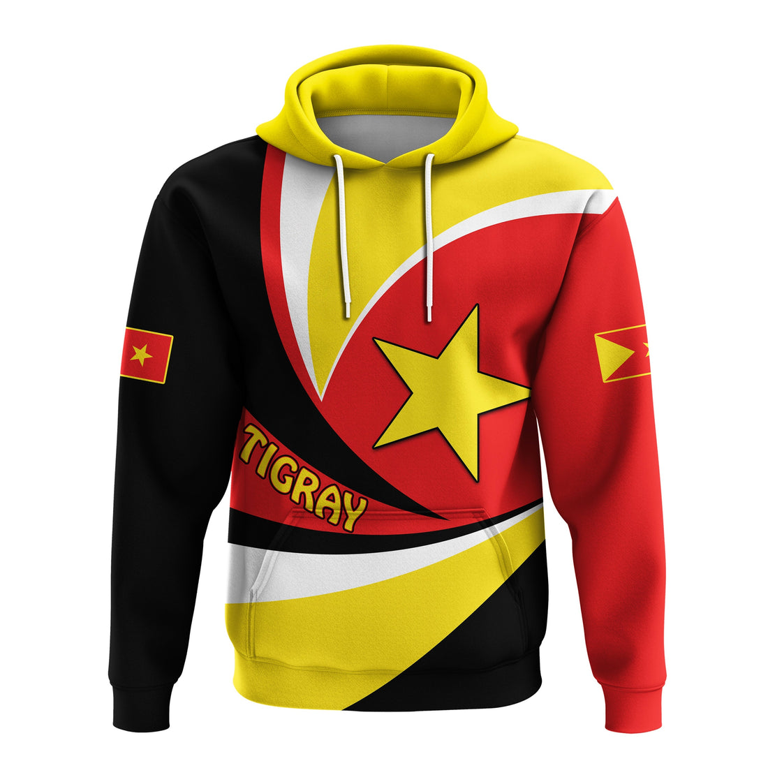 Tigray Hoodie Style Color Flag LT13
