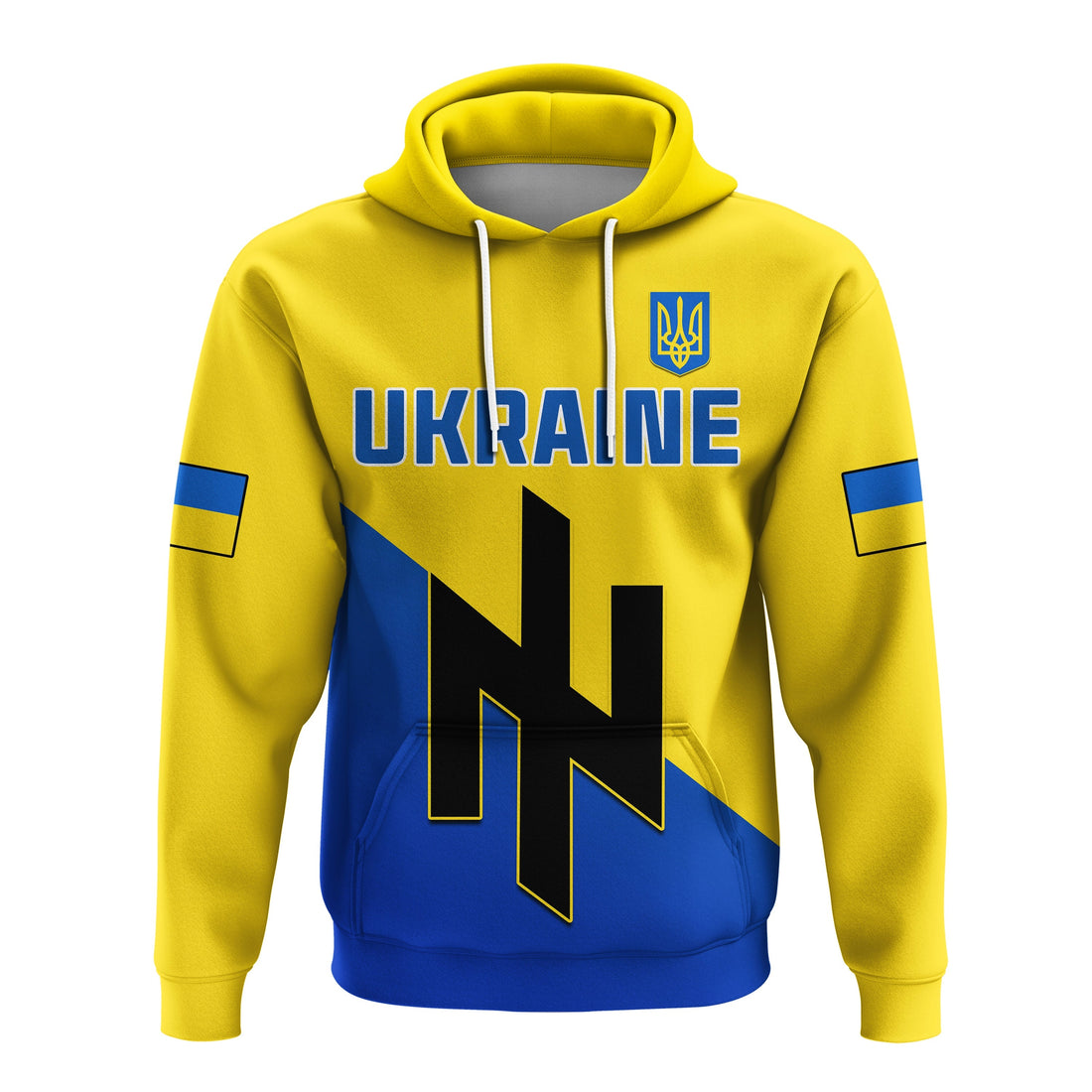 Ukraine Hoodie Style Flag Come on LT13
