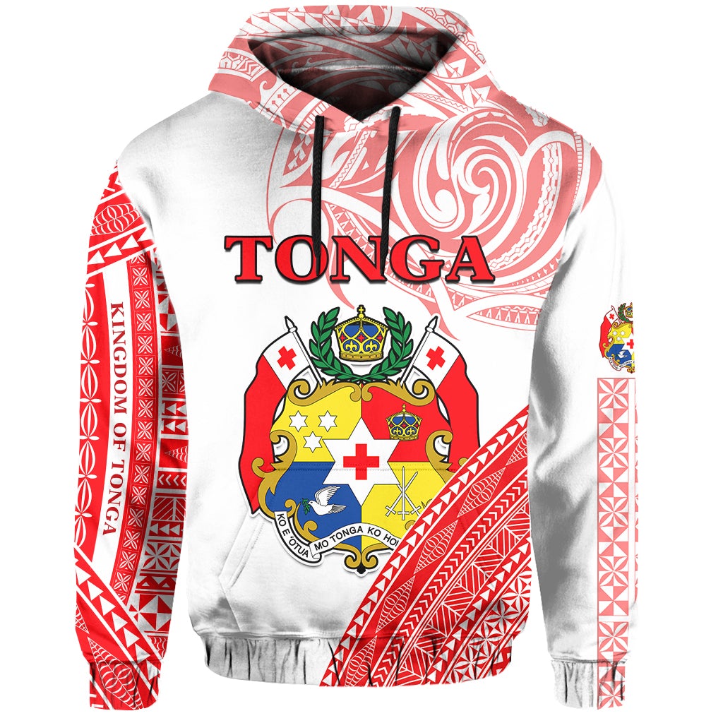 Tonga Hoodie Tongan Pattern Blithesome LT13