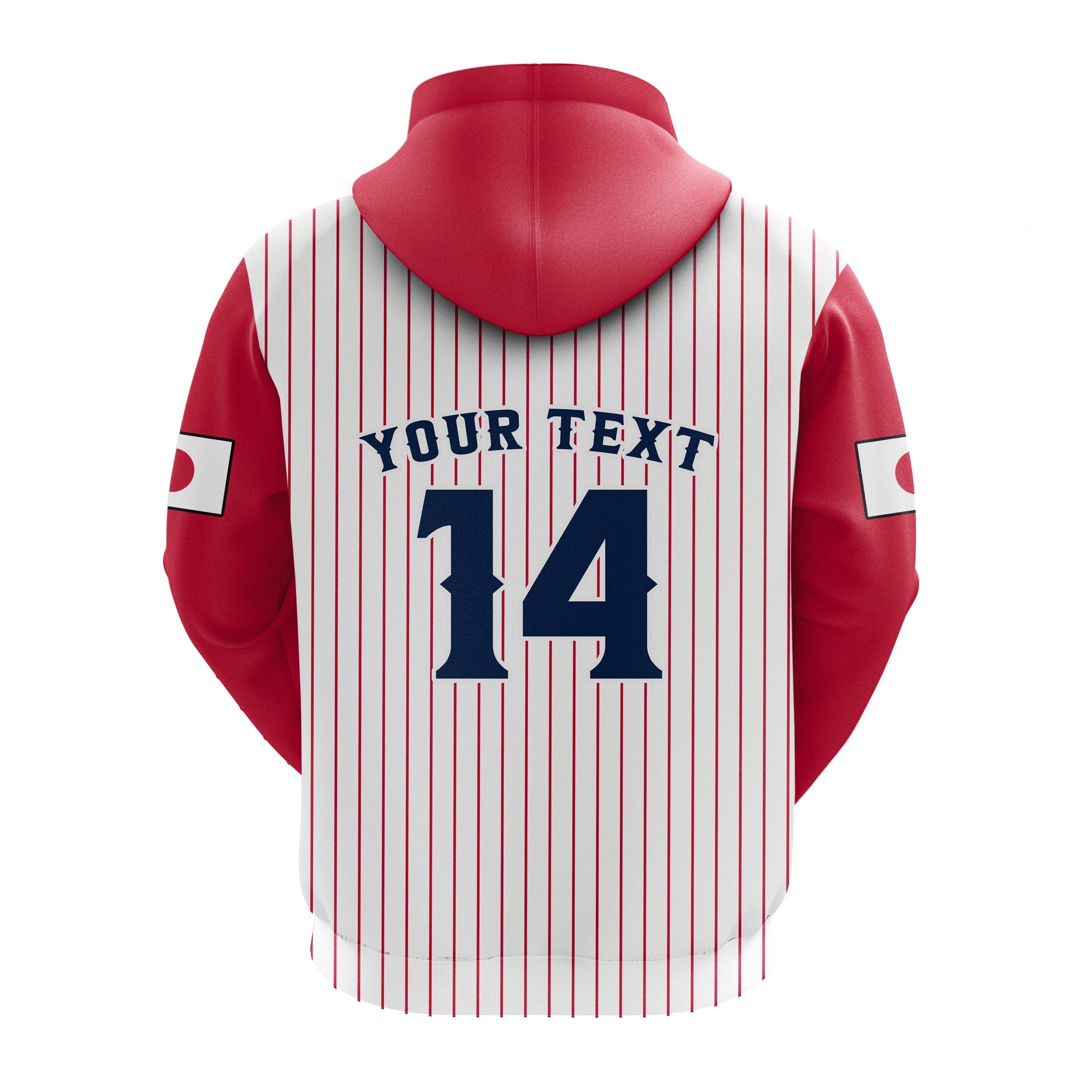 Custom Japan 2023 Baseball Simple Style Hoodie LT14