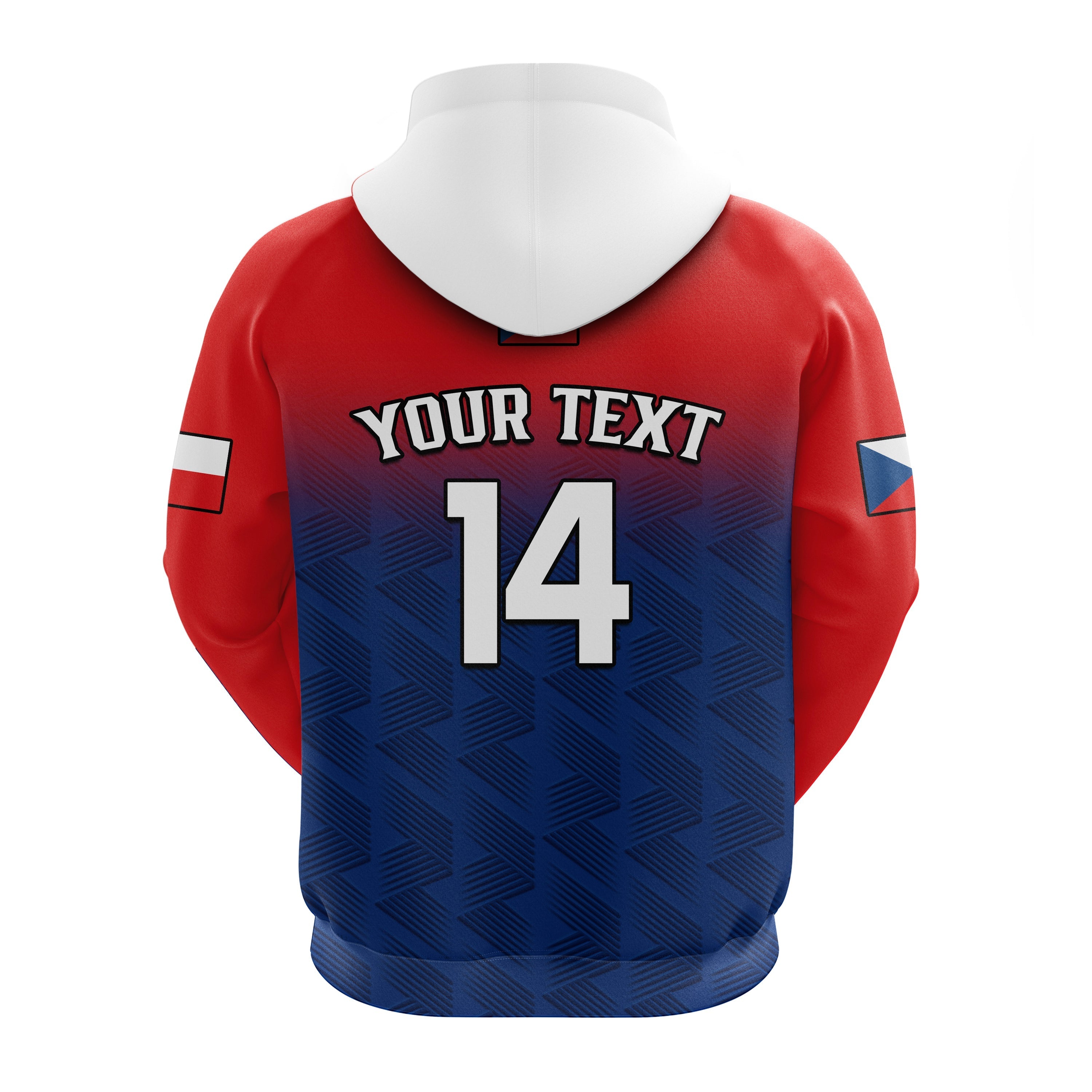 Custom Czech Republic 2023 Hoodie Baseball LT14