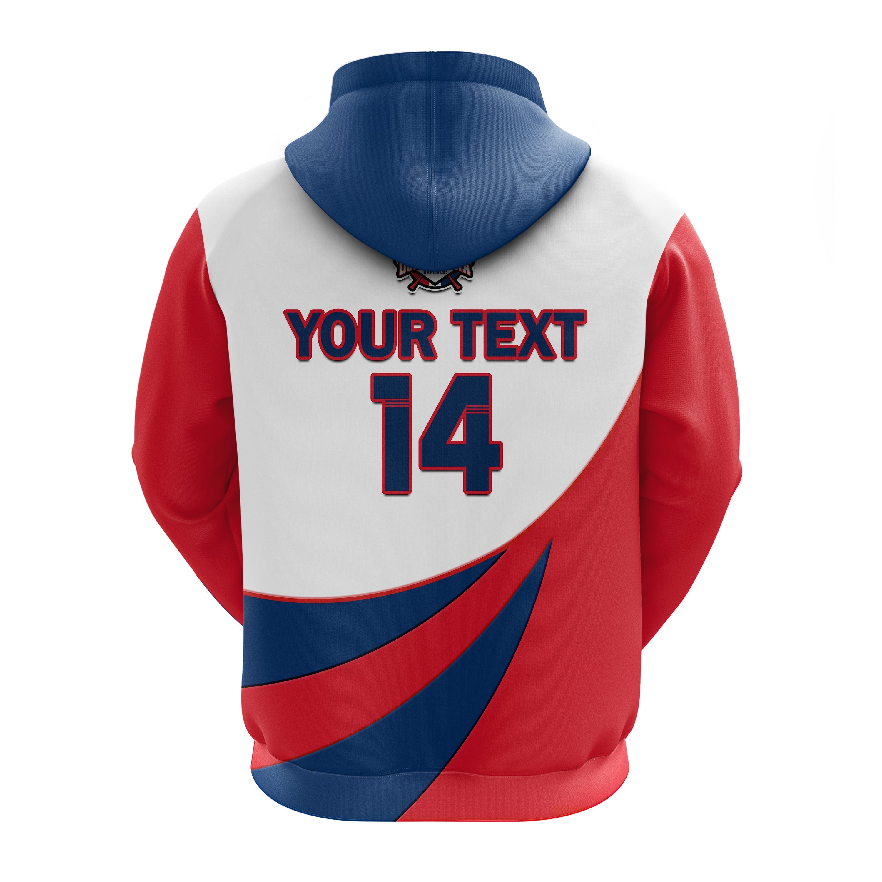 Custom Republica Dominicana 2023 Hoodie Baseball LT14