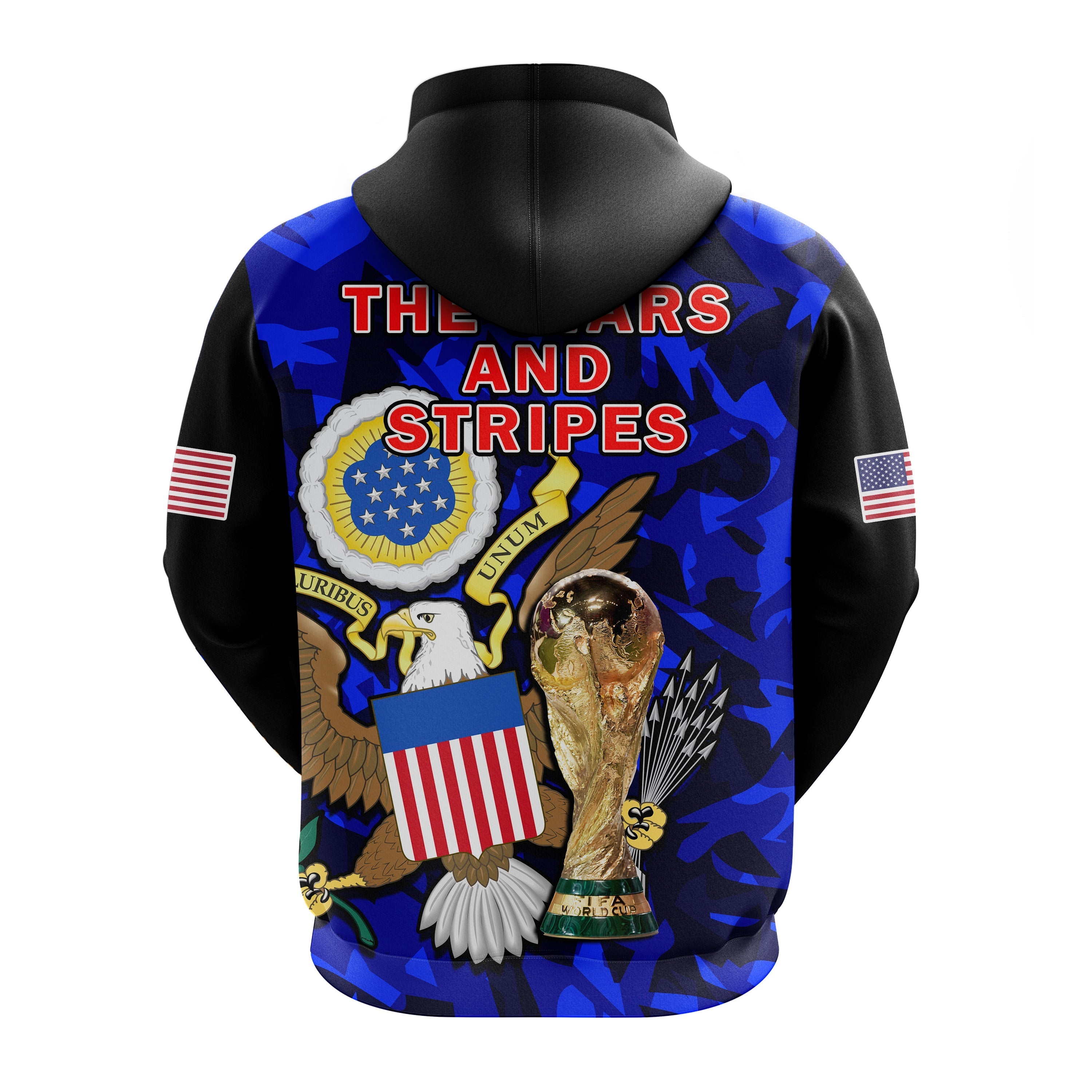 USA Football Hoodie The Yanks Champions WC 2022 LT14