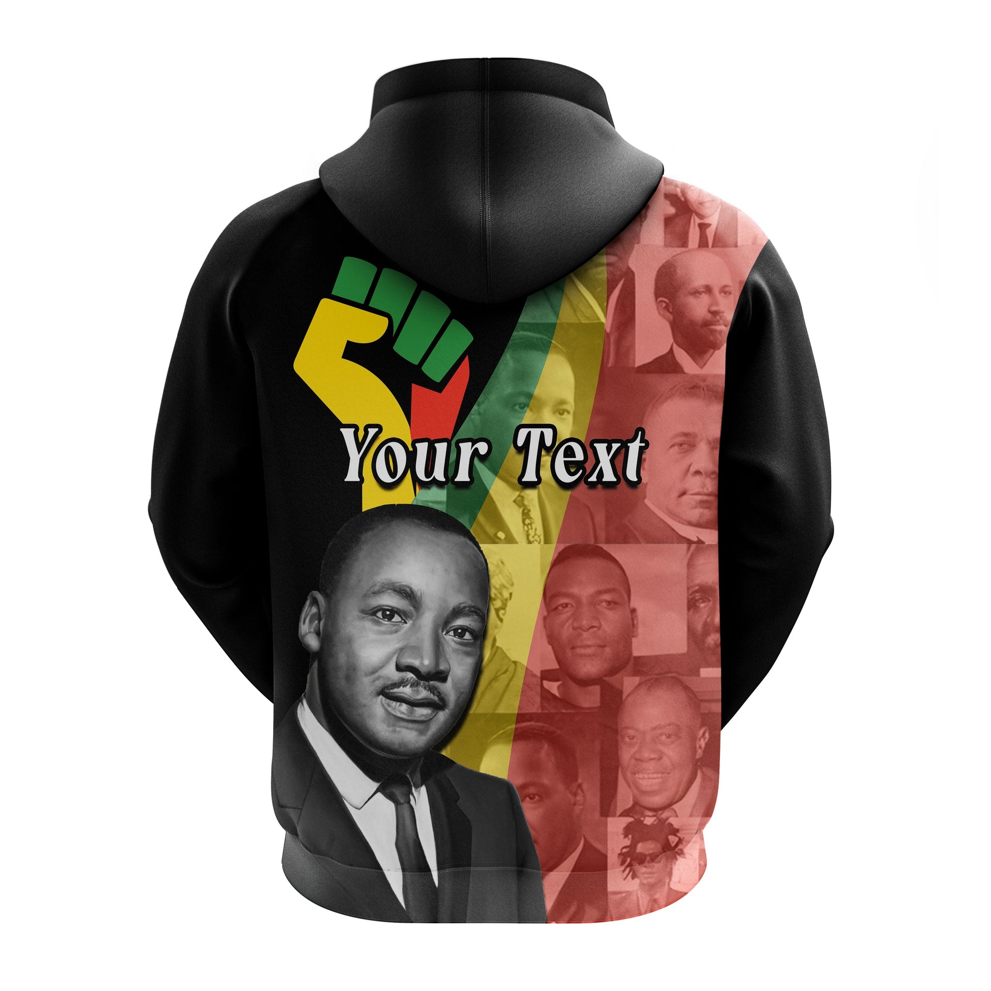 Custom Civil Rights Leaders Hoodie African American Black History Month LT14