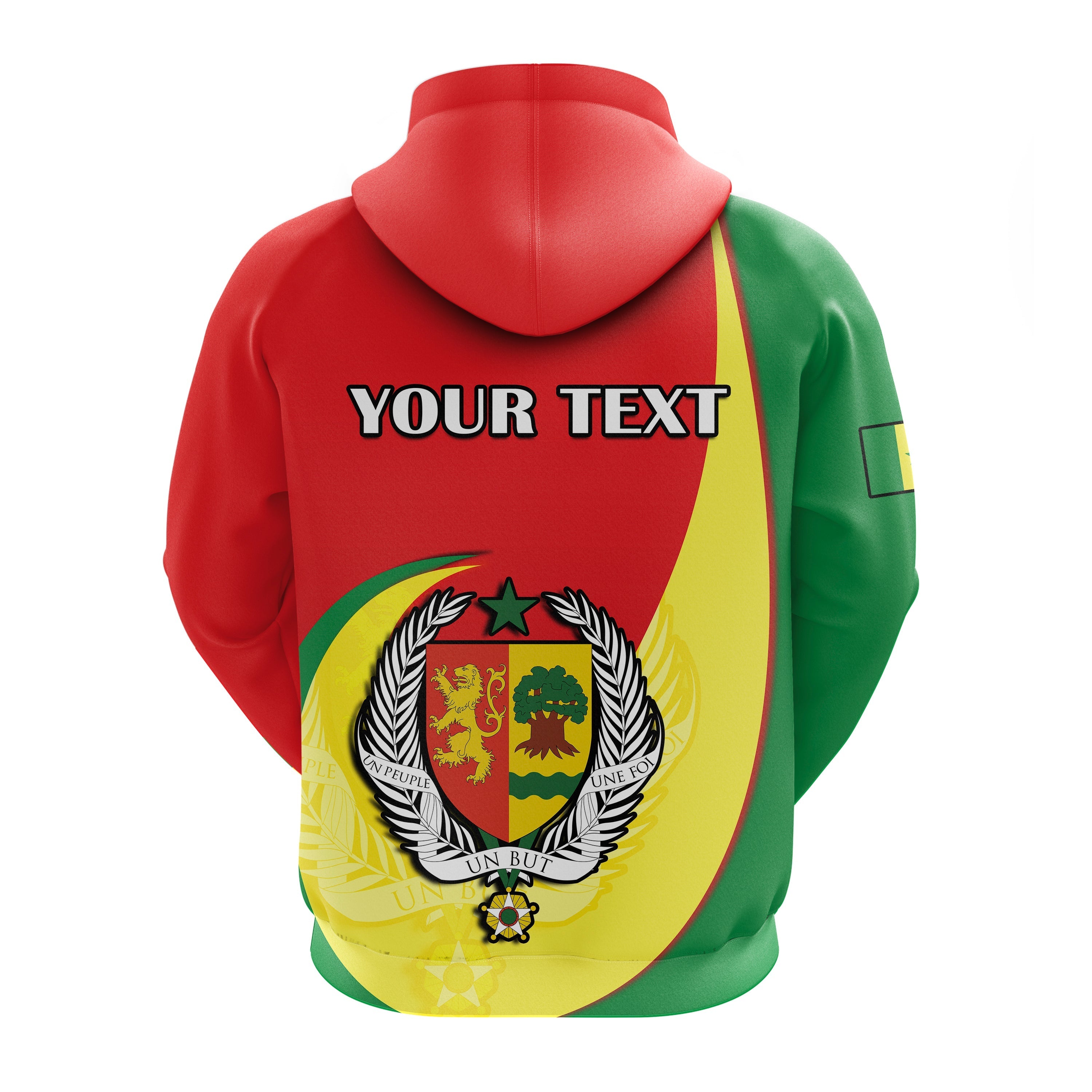 Custom Senegal Hoodie Happy 63th Independence Day LT14