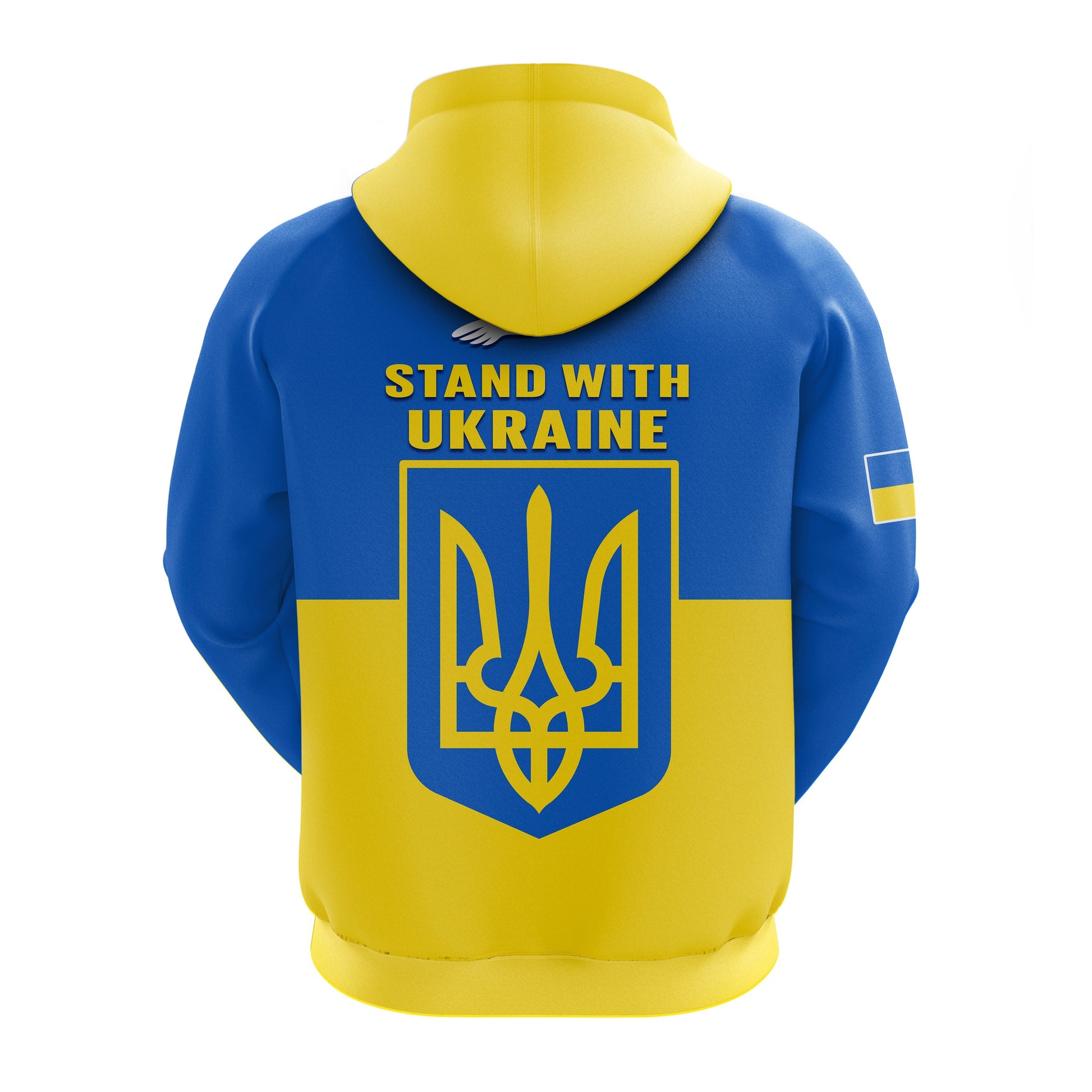 Ukraine Hoodie Stand With Ukrainian Simple Style LT14