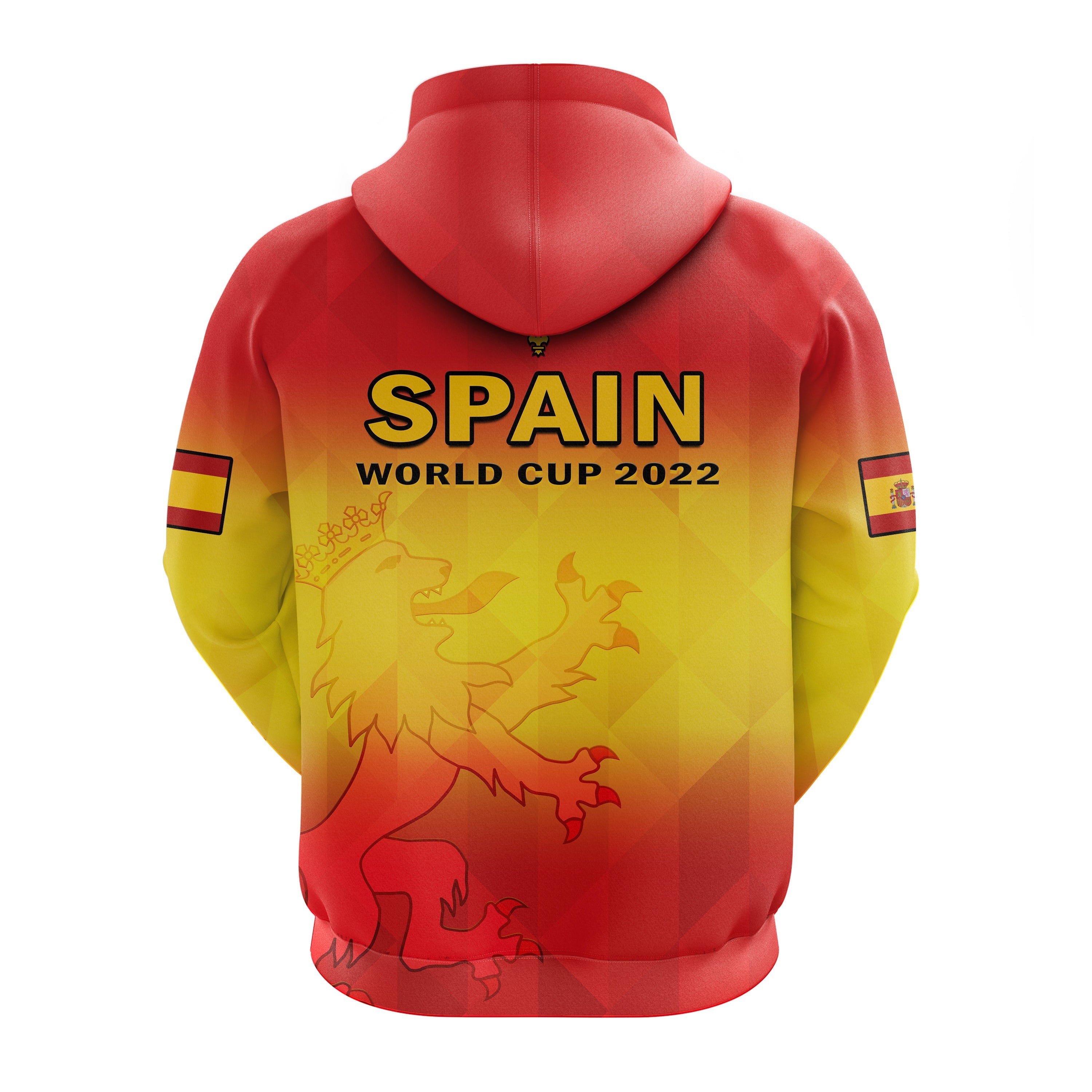Spain Football Hoodie La Roja Football 2022 LT14