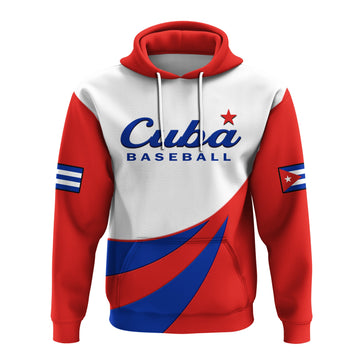 Custom Cuba 2023 Hoodie Baseball LT14