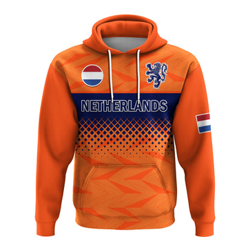 Netherlands Football Hoodie Holland Football 2022 LT14